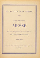 Kurze und leichte Messe