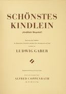 Schönstes Kindlein (Score)