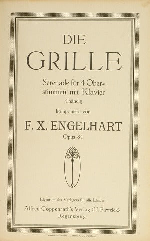 Die Grille, op. 84