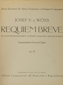 Requiem breve (Score)