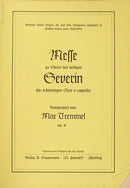 Messe zu Ehren des heiligen Severin