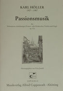 Passionsmusik, op. 12a (Score)