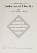 Großer Gott, wir loben dich (Score)