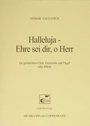 Halleluja - Ehre sei dir, o Herr (Score)