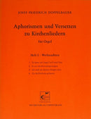 Aphorismen und Versetten zu Kirchenliedern Book 2: Weihnachten