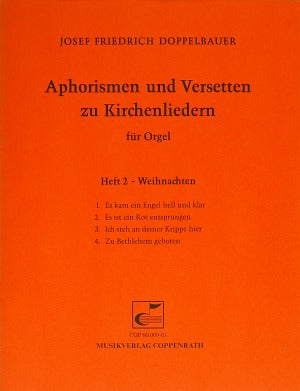 Aphorismen und Versetten zu Kirchenliedern Book 2: Weihnachten