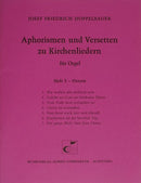 Aphorismen und Versetten zu Kirchenliedern Book 5: Ostern