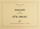 Sonate über B-A-C-H, op. 114