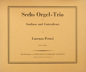 Sechs Orgel-Trio