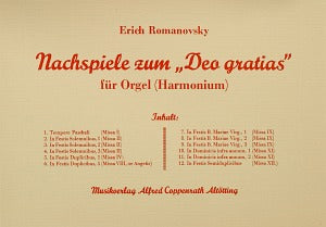 Nachspiele zum "Deo gratias"