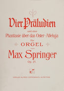 Vier Präludien für Orgel