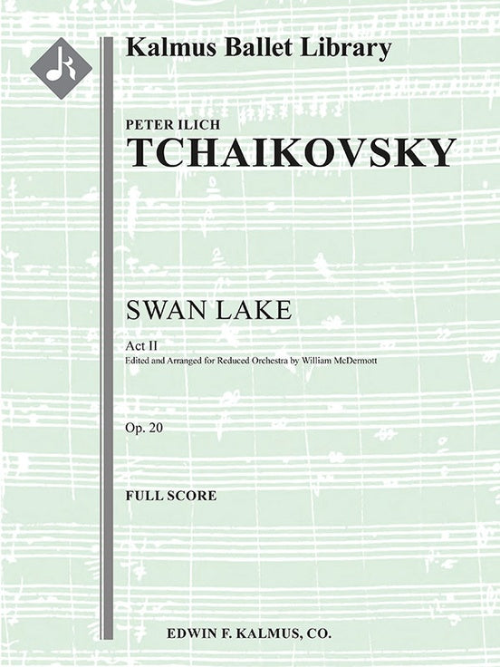 Swan Lake, Act 2 (reduced orch)（スコア）