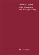 Lobe den Herren, den mächtigen König (Score)