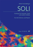 Sologesänge für Hochzeit, Taufe und andere Anlässe. Ausgabe für tiefe Stimme und Klavier