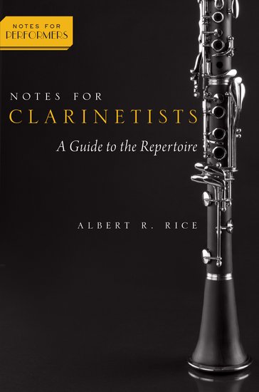 Notes for Clarinetists（ハードカバー）
