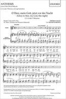O Herr, mein Gott, jetzt vor der Nacht (Glory to thee, my God, this night)