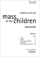 Mass of the Children [Children's choir part]