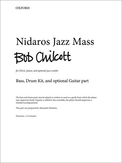 Nidaros Jazz Mass [Bass, drum kit & opt. guitar part]