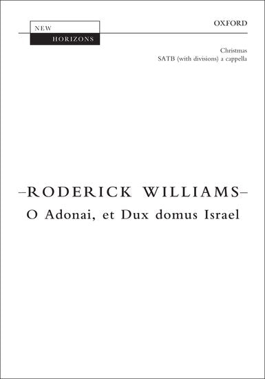 O Adonai, et Dux domus Israel