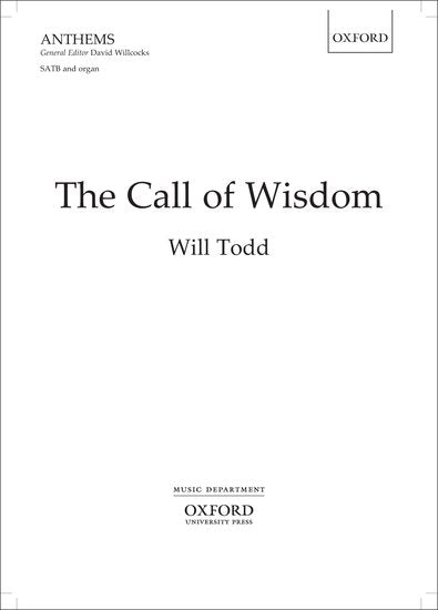 The Call of Wisdom [SATB]