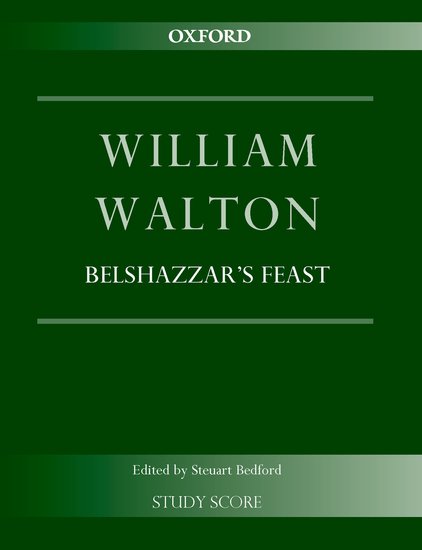 Belshazzar's Feast [Study score]