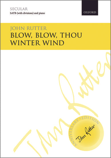 Blow, blow, thou winter wind [ヴォーカル・スコア]