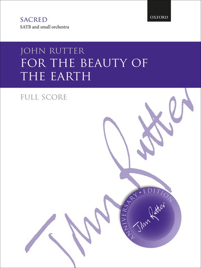 For the beauty of the earth [Full score]