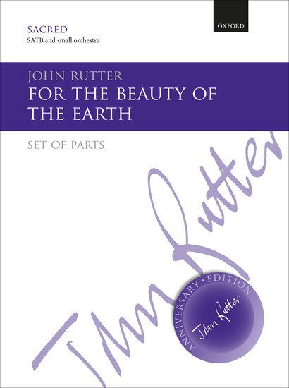 For the beauty of the earth [Set of parts]