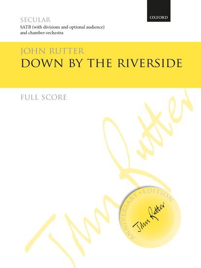 Down by the riverside [Full score]