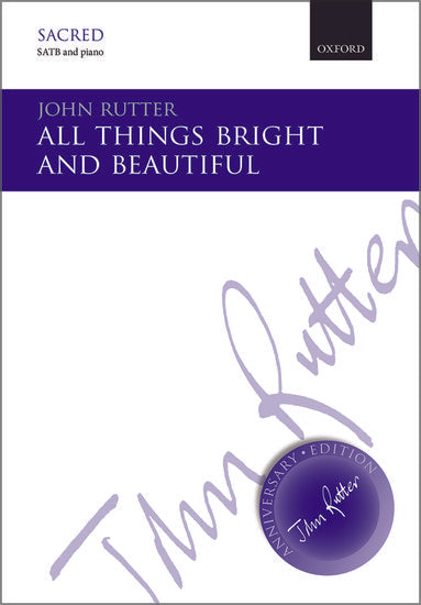 All things bright and beautiful [SATB]