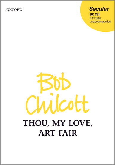 Thou, my love, art fair