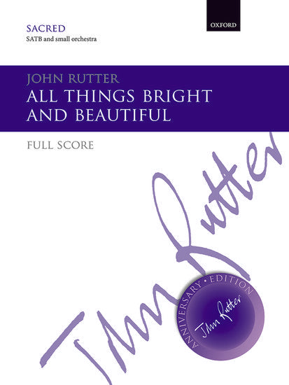 All things bright and beautiful [Full score]