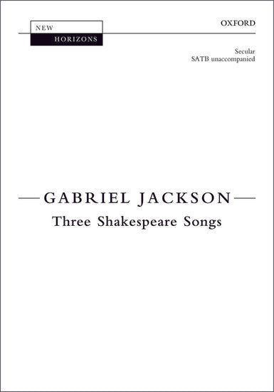 Three Shakespeare Songs