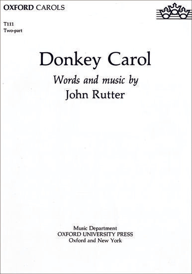 Donkey Carol [SA ヴォーカル・スコア]