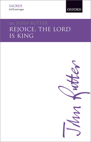 Rejoice, the Lord is King