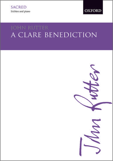 A Clare Benediction [SA+Men]