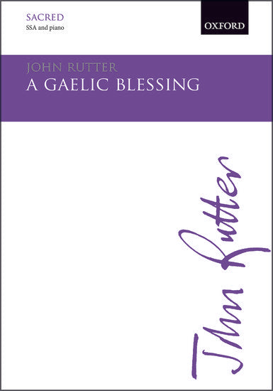 A Gaelic Blessing [SSA]