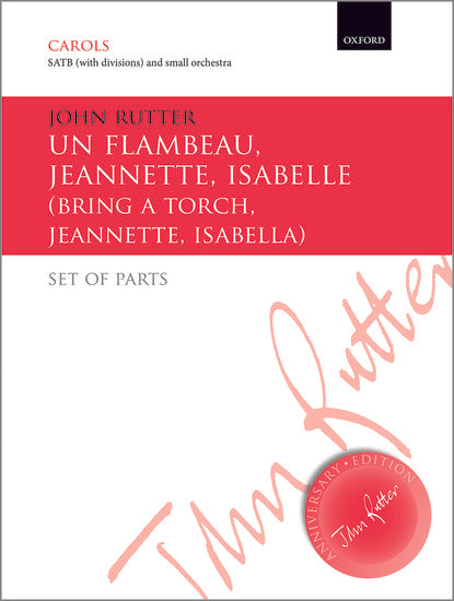 Un flambeau, Jeannette, Isabelle/Bring a torch, Jeannette, Isabella [Set of parts]