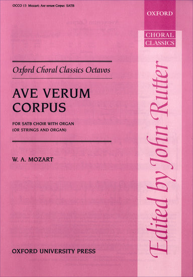 Ave verum corpus (Rutter校訂)