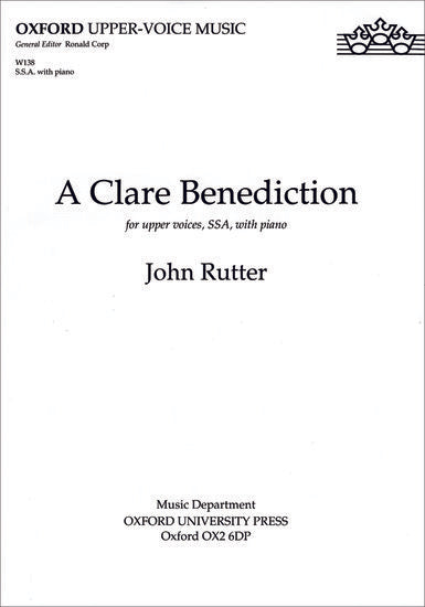 A Clare Benediction [SSA]