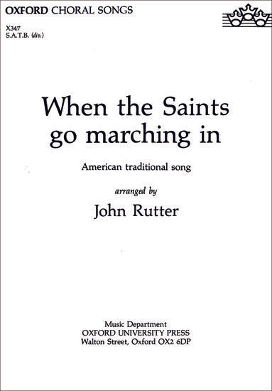 When the Saints go marching in