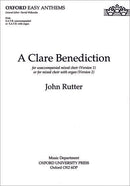 A Clare Benediction [SATB]