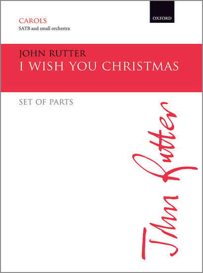 I wish you Christmas [Set of parts]