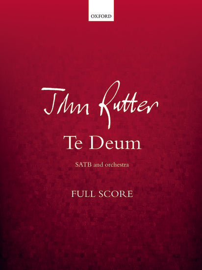 Te Deum [Full score]