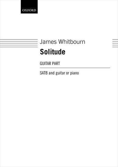 Solitude [Guitar part for SATB version]