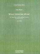 What sweeter music [SATB full score]