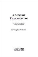 A Song of Thanksgiving
