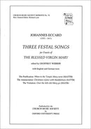 Three Festal Songs