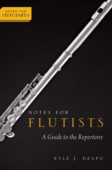 Notes for Flutists（ハードカバー）