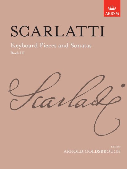 Keyboard Pieces and Sonatas, Book 3